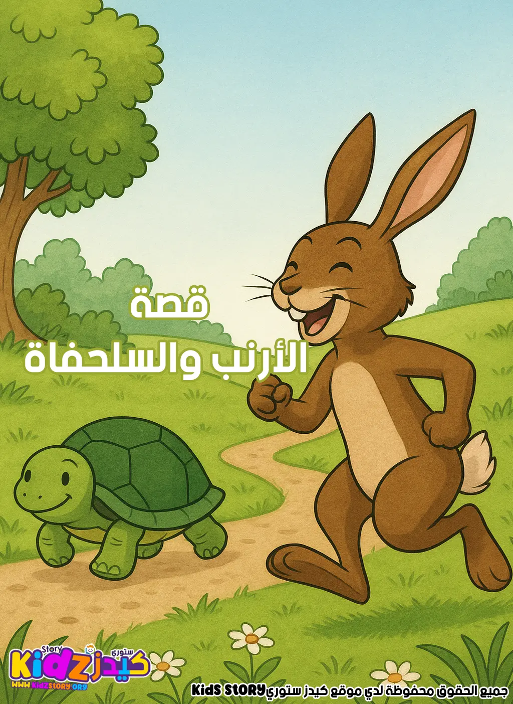 قصة الأرنب والسلحفاة